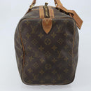LOUIS VUITTON Monogram Sac Souple 35 Boston Bag M41626 LV Auth AMZ421-3