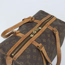 LOUIS VUITTON Monogram Sac Souple 35 Boston Bag M41626 LV Auth AMZ421-6