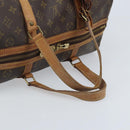 LOUIS VUITTON Monogram Sac Souple 35 Boston Bag M41626 LV Auth AMZ421-7