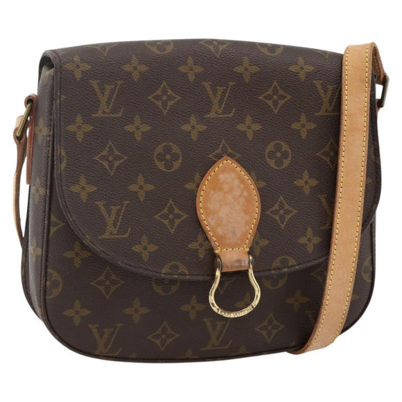 LOUIS VUITTON Monogram Saint Cloud GM Shoulder Bag M51242 LV Auth AMZ429