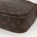 LOUIS VUITTON Monogram Saint Cloud GM Shoulder Bag M51242 LV Auth AMZ429-16