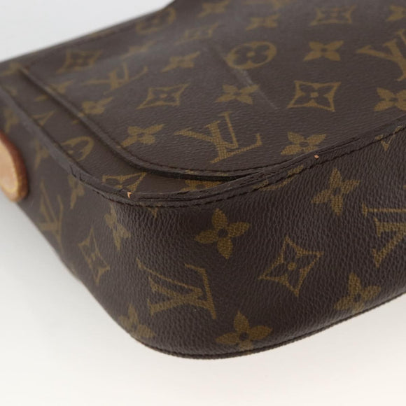 LOUIS VUITTON Monogram Saint Cloud GM Shoulder Bag M51242 LV Auth AMZ429