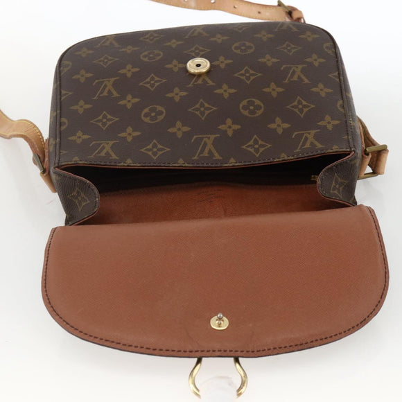 LOUIS VUITTON Monogram Saint Cloud GM Shoulder Bag M51242 LV Auth AMZ429