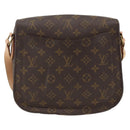LOUIS VUITTON Monogram Saint Cloud GM Shoulder Bag M51242 LV Auth AMZ429-2