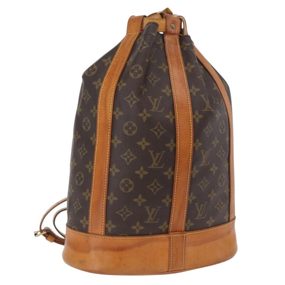 LOUIS VUITTON Monogram Randonnee PM Shoulder Bag M42243 LV Auth AMZ430