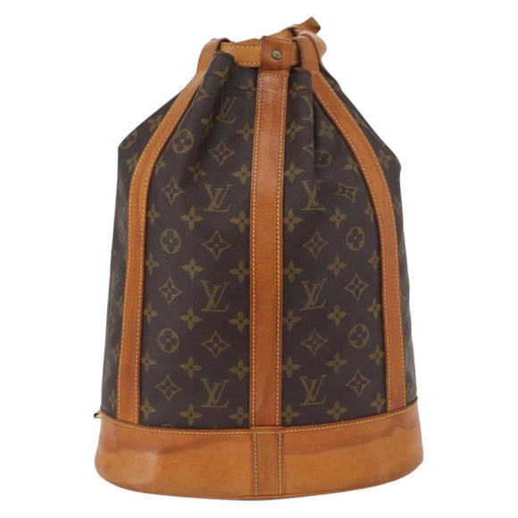 LOUIS VUITTON Monogram Randonnee PM Shoulder Bag M42243 LV Auth AMZ430