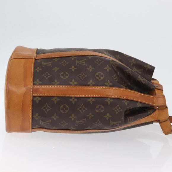 LOUIS VUITTON Monogram Randonnee PM Shoulder Bag M42243 LV Auth AMZ430