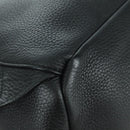 Salvatore Ferragamo Gancini Backpack Leather Black Gold Auth AMZ437V-18