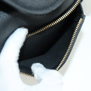 Salvatore Ferragamo Gancini Backpack Leather Black Gold Auth AMZ437V-22