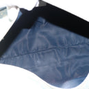 Christian Dior Trotter Canvas Boston Bag PVC Light Blue Silver Auth AMZ439-11