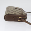 GUCCI GG Supreme Shoulder Bag PVC Beige Gold 001 58 6594 Auth AMZ443-3