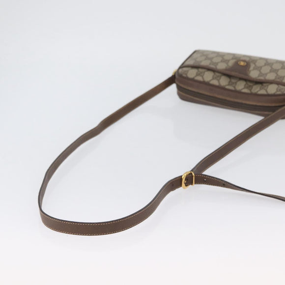 GUCCI GG Supreme Shoulder Bag PVC Beige Gold 001 58 6594 Auth AMZ443