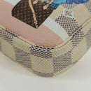 LOUIS VUITTON Damier Azur Mini Pochette Accessoires Pouch N64451 LV Auth AMZ456M-15