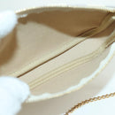 LOUIS VUITTON Damier Azur Mini Pochette Accessoires Pouch N64451 LV Auth AMZ456M-10