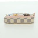 LOUIS VUITTON Damier Azur Mini Pochette Accessoires Pouch N64451 LV Auth AMZ456M-5