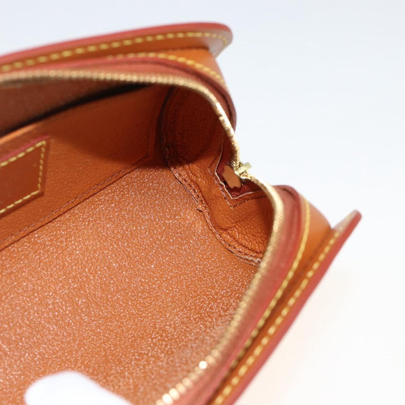 LOUIS VUITTON Epi Dauphine PM Pouch Zipangu Gold M48448 LV Auth AMZ461