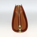 LOUIS VUITTON Epi Dauphine PM Pouch Zipangu Gold M48448 LV Auth AMZ461-3