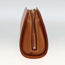 LOUIS VUITTON Epi Dauphine PM Pouch Zipangu Gold M48448 LV Auth AMZ461-4