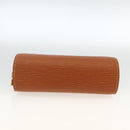 LOUIS VUITTON Epi Dauphine PM Pouch Zipangu Gold M48448 LV Auth AMZ461-6