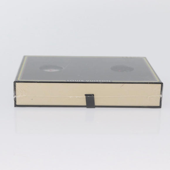 LOUIS VUITTON Multicolor Playing Cards Black White LV Auth AMZ463V