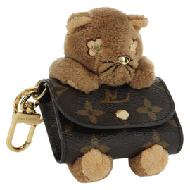 LOUIS VUITTON Monogram LV Cute Charm M01561 LV Auth AMZ464M