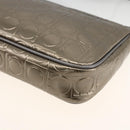 Salvatore Ferragamo Gancini Shoulder Bag Leather Gold Auth AMZ465A-12