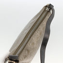 Salvatore Ferragamo Gancini Shoulder Bag Leather Gold Auth AMZ465A-6