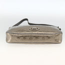 Salvatore Ferragamo Gancini Shoulder Bag Leather Gold Auth AMZ465A-9