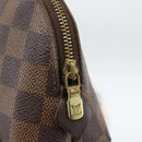 LOUIS VUITTON Damier Ebene Pochette Cosmetic PM Pouch N47516 LV Auth AMZ466-12