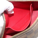 LOUIS VUITTON Damier Ebene Pochette Cosmetic PM Pouch N47516 LV Auth AMZ466-17