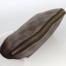 LOUIS VUITTON Damier Ebene Pochette Cosmetic PM Pouch N47516 LV Auth AMZ466-6