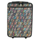 FENDI Carry Case Zucca Canvas Trunk Multicolor Gold Auth AMZ467M-13