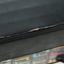 FENDI Carry Case Zucca Canvas Trunk Multicolor Gold Auth AMZ467M-8
