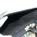 FENDI Carry Case Zucca Canvas Trunk Multicolor Gold Auth AMZ467M-26