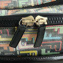 FENDI Carry Case Zucca Canvas Trunk Multicolor Gold Auth AMZ467M-27