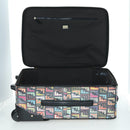FENDI Carry Case Zucca Canvas Trunk Multicolor Gold Auth AMZ467M-28