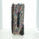 FENDI Carry Case Zucca Canvas Trunk Multicolor Gold Auth AMZ467M-3