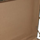 FENDI Zucca Canvas Trunk Black Brown Auth AMZ468V-24