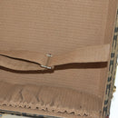 FENDI Zucca Canvas Trunk Black Brown Auth AMZ468V-31