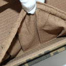 FENDI Zucca Canvas Trunk Black Brown Auth AMZ468V-37