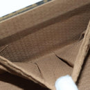 FENDI Zucca Canvas Trunk Black Brown Auth AMZ468V-40