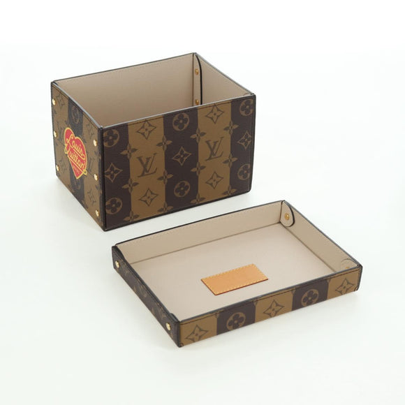LOUIS VUITTON Monogram Box NIGO Jewelry Box GI0718 LV Auth AMZ469SM