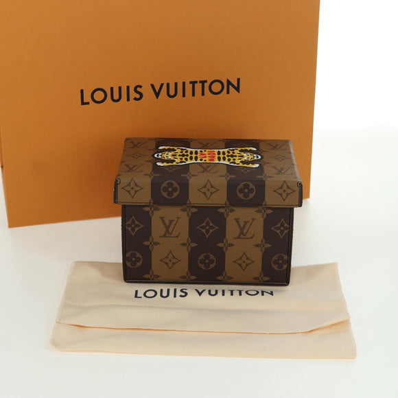 LOUIS VUITTON Monogram Box NIGO Jewelry Box GI0718 LV Auth AMZ469SM