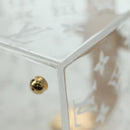LOUIS VUITTON Boite Scott Cube Playing Cards Plexiglass GI0481 LV Auth AMZ470SM-16