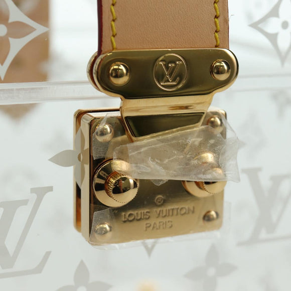 LOUIS VUITTON Boite Scott Cube Playing Cards Plexiglass GI0481 LV Auth AMZ470SM