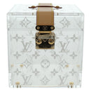 LOUIS VUITTON Boite Scott Cube Playing Cards Plexiglass GI0481 LV Auth AMZ470SM-13