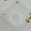 LOUIS VUITTON Boite Scott Cube Playing Cards Plexiglass GI0481 LV Auth AMZ470SM-10