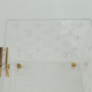 LOUIS VUITTON Boite Scott Cube Playing Cards Plexiglass GI0481 LV Auth AMZ470SM-25