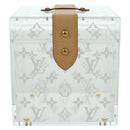 LOUIS VUITTON Boite Scott Cube Playing Cards Plexiglass GI0481 LV Auth AMZ470SM-2