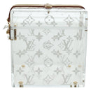 LOUIS VUITTON Boite Scott Cube Playing Cards Plexiglass GI0481 LV Auth AMZ470SM-3